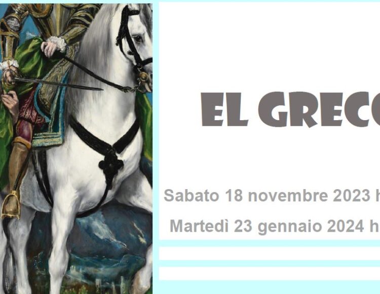 MOSTRA EL GRECO A PALAZZO REALE